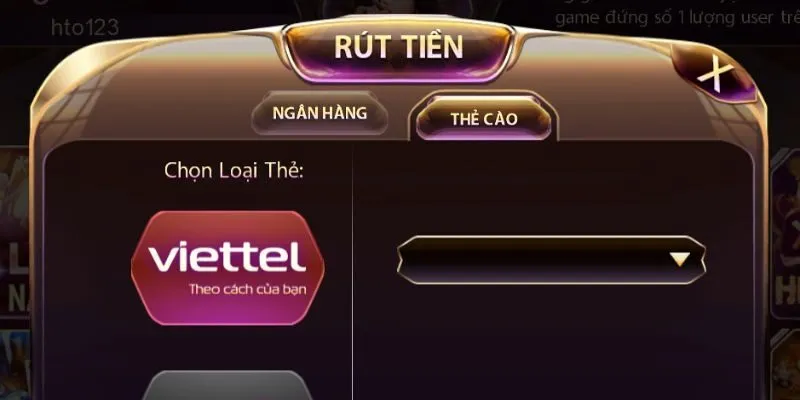 Các thao tác đơn giản để rút tiền Gemwin