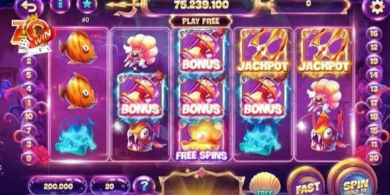 Những phiên bản slot game thủy cung được yêu thích nhất