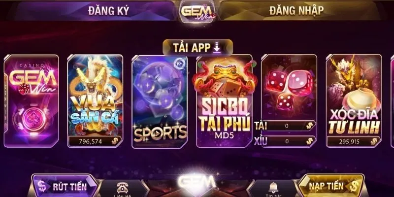 Tha hồ trải nghiệm vô vàn game hấp dẫn tại cổng